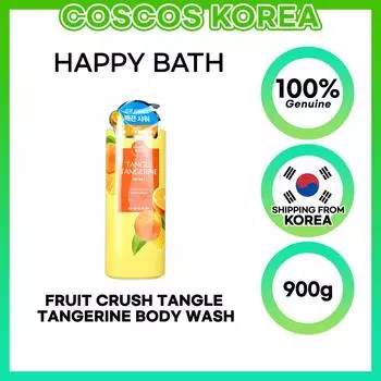 Happy Bath Fruit Crush Tangle Tangerine гель для душа 900г 1pc