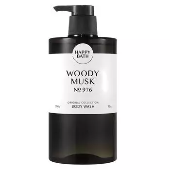 Happy Bath Original Collection Body Wash Woody Musk Fragrance, 910g, 1 unit