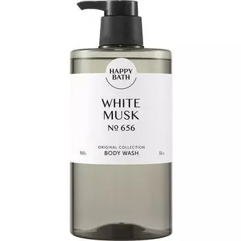 Happy Bath Original Collection Гель для душа с белым мускусом, 910г, 1 корейская косметика