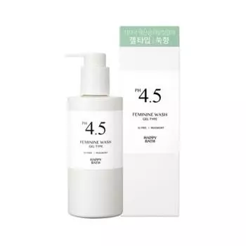 Happy Bath pH 4.5 слабокислотный гель для умывания с полынью