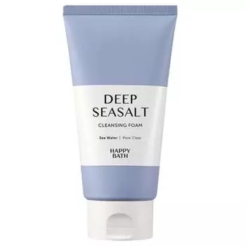 HAPPY BATH Пенка для глубокого очищения с морской солью, 150 г, 1 шт.