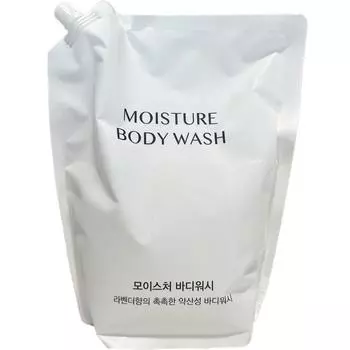 HAPPY BATH Сменный блок геля для душа Amorepacific Moisture с ароматом лаванды, 2 кг, 1 шт.