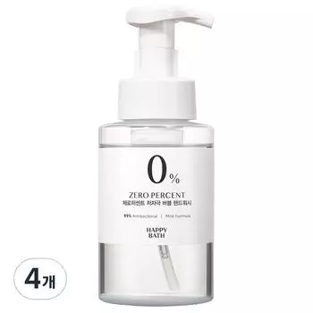 Happy Bath Zero Percent Hypoallergenic Bubble Hand Wash, 4, 500ml