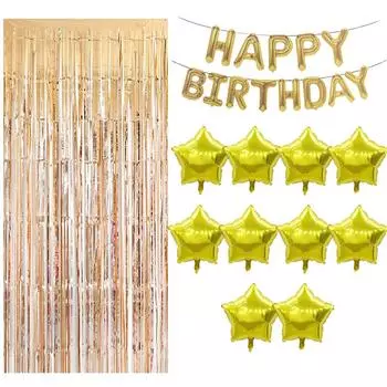 Happy Birthday Balloon Sets Valentine s Day Wedding Baby Shower Ornament New Year Christmas Party DIY Home Decoration Balloons As shown