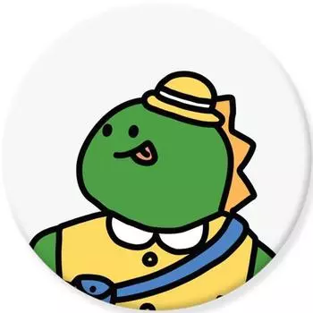 Happy Dino Acrylic Smart Talk, белый, 1 шт.