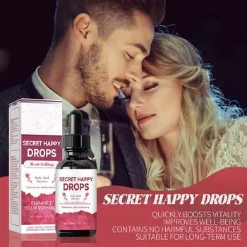 Happy Drops, Новые Happy Drops, Улучшенная версия капель, Безопасные и эффективные, 30 мл One size
