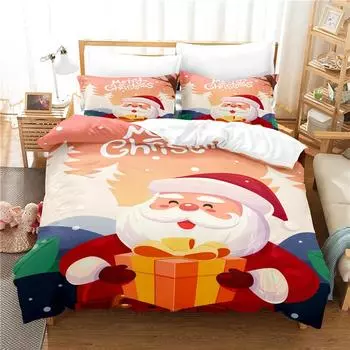 Happy Grandfather Bedding Set Duvet Cover Set 3d Bedding Digital Printing Bed Linen Queen Size Bedding Set Fashion Design EU single(135x200cm)