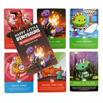 Happy Little Dinosaurs Card Game Edition Pack Party Play Unicorns Cards Board Deck