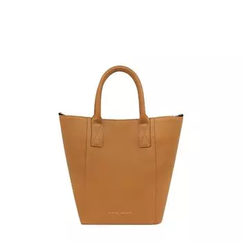 HAPPY MEDIUM Сумка через плечо Ремень Сумка кроссбоди Для работы Кожаная сумка Коровья кожа Корейская кожаная сумка Коричневая [Status Anxiety] Женская