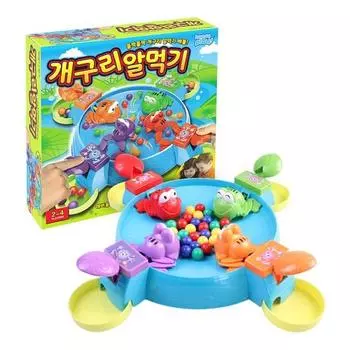 Happy Play Frog Eating Board Game, popular Korean game