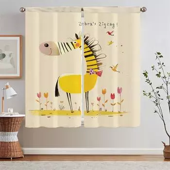 Happy Pony Таможня Бесплатная доставка Товары Дом и декор Кухня Шторы Салон 2 шт. Покрывало Подхваты для штор Шторы Кудри W50xH70cmx2pcs-CL