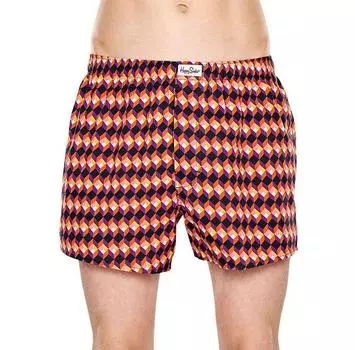 Happy Socks Optic Square боксеры L