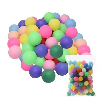 HAPPY SUGAR Настольный теннис для пинг-понга Цветной пластиковый цветной простой тренировочный большой декоративный цветной мяч, мячи, мячи, мячи, мячи, вместимость,
