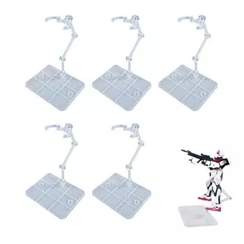 HAPPY SUGAR стенд для фигурки, подставка для фигурки, пластиковая модель, подставка Gunpla, акриловая основа, подвижная на 180 градусов, фиксированная