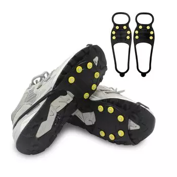 happykau Snow 6 Ice для обуви Snowy Mountain Freedom to Quick Унисекс Шипы, Когти, Обувь, Снег, Нескользящие, Шипы, Нескользящие подошвы, Шипы, Грязь, Дорога,