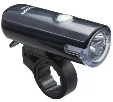 Hapyson Bicycle Headlight Battery Operated Black YB-900K-K