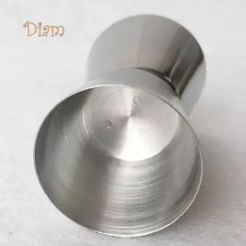 Hara нержавеющая сталь двойной джиггер рюмка коктейль бармен миксер мерный стакан