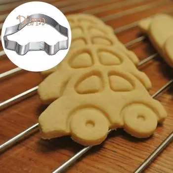 Hara платье из нержавеющей стали автомобильная кость щенок собака круговая форма формочка для печенья DIY форма #1