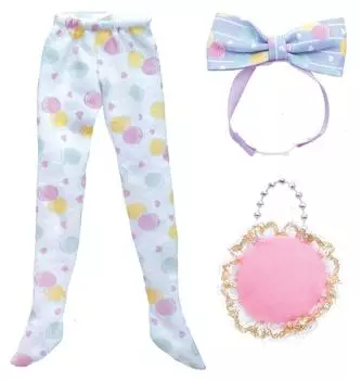 Harajuku Girls School Coordination Goods Set SWEETS Licca-chan