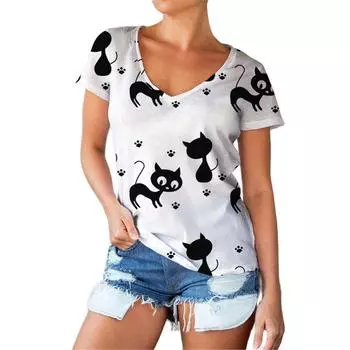 Harajuku женские футболки с мультяшным аниме 3D принтом, летний стиль с круглым вырезом, модный удобный повседневный пуловер с короткими рукавами L