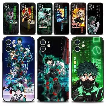 Характеристика персонажа из мультфильма «Моя геройская академия» для iPhone 14 13 12 11 Pro Max Mini XS Max XR X 7 8 6 6S Plus SE(2020) случай iPhone 14Pro Max