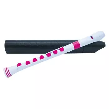 Характеристики аппликатуры блокфлейты сопрано NUVO Baroque Silicone Keys Recorder+(В) Белый/Розовый N320RDWPK-B [Специальный чехол, включен] []