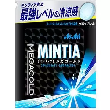 Характеристики Asahi Mintia Mega Cold - Самый сильный уровень прохлады в истории Mintia!Характеристики Charac - Самый сильный уровень крутости 1