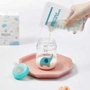 Характеристики: Безопасная сумка для хранения грудного молока. Контейнер для материнского молока. Сумка для морозильной камеры для детских вещей.