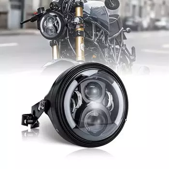 Характеристики фар VOSICKY для мотоцикла Harley Honda Kawasaki Suzuki Yamaha CB400SF Hornet 250 CBX400 VTR250 Jade CB250F Светодиодная фара для