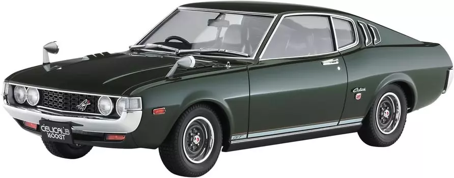 Характеристики оригинальных дисков Hasegawa Toyota Celica LB 1600GT 1973 Пластиковая модель 20720 1/24 (Машина)