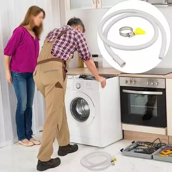 Характеристики сливного шланга кондиционера и шланга для залива воды 1.5 meters белый