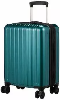 Hard Carry Equipped with extended functions LCC size allowed 29L Dark Green [A.L.I] A.L.I carry-on Carry-on 2.5kg