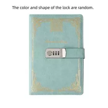 Hard Cover Diary Writing Pads A5 100Sheets Lockable Secrets Journal Work
