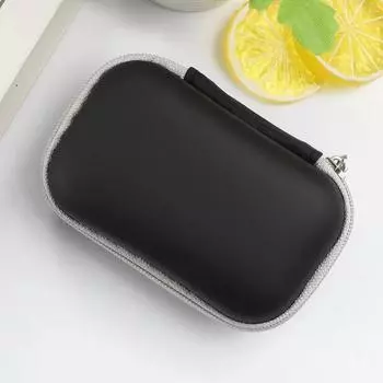 Hard EVA Pulse Oximeter Storage Bag Carrying Case Finger Pulse Oximeter Pouch Data Cable style 3