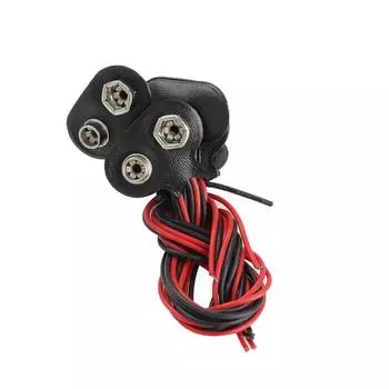 Hard Shell Battery Holder Snap On Battery Buckle Battery Lead 9V Battery Clip Connector