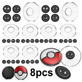 # Hard Shell Clear Protection Hard Case Transparent for Pok mon Go Plus + Crysta