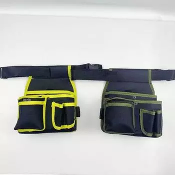 Hardware Electrician s Tool Bag Multi-purpose Waist Bag Repair Kit Electrician s Waist Bag S11 Three Layers жёлтый