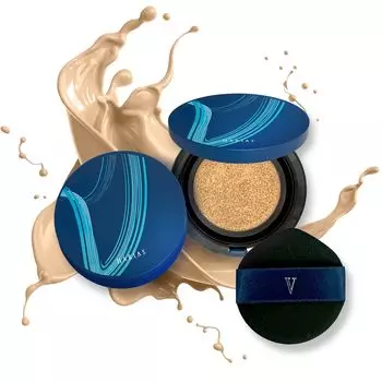 HARIAS Cushion Compact Cushion Foundation Niacinamide Foundation Popularity Ranking High Coverage Limited (Official) SPF50+ Quasi-drug (Amber Case)