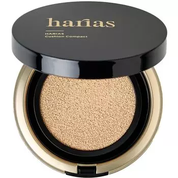 HARIAS Cushion Компактная тональная основа с кушоном Niacinamide Рейтинг популярности Высокая степень покрытия (официальный) SPF50+ Квази-лекарство (охра)