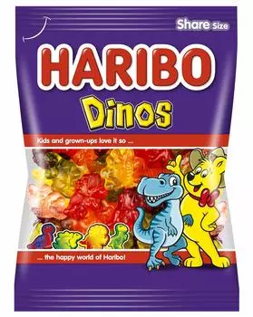 Haribo Динозавр 200 г x 5 шт.