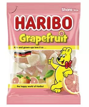 Haribo Haribo Грейпфрут 200г х 5 пакетиков