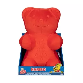 Haribo Jumbo Plush Gold Bear Red коллекционная игрушка-фигурка