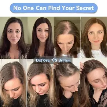 HARICUBE, 100% Remy, топперы для человеческих волос, шелковая основа, зажимы, коричневый, омбре, серый, пепельно-белый, топпер для наращивания волос для женщин, выпадение волос