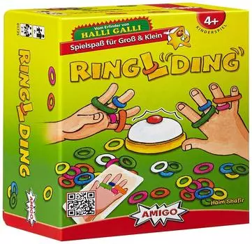 Harigari Ring AMIGO Kinderspiel Table Game Educational Toy Instruction Manual Ringlding [Japanese Included]