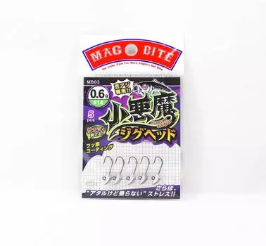 Harimitsu Magbite MB03 Jighead Koakuma 0.6 grams size 14 (2388)