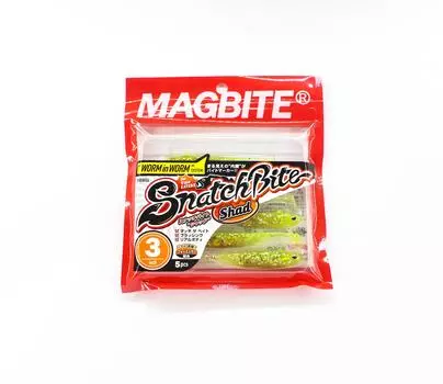 Harimitsu Magbite MBW04 Snatch Shad 3 дюйма, 5 штук в упаковке 04 (4429)