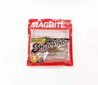 Harimitsu Magbite MBW04 Snatch Shad 3 дюйма, 5 штук в упаковке 05 (4436)