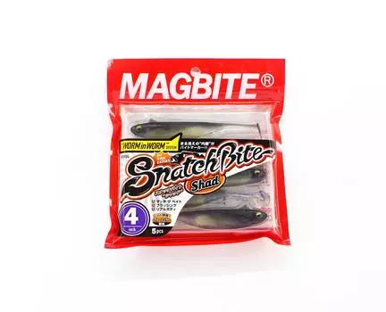 Harimitsu Magbite MBW04 Snatch Shad 4 дюйма, 5 штук в упаковке 06 (4504)
