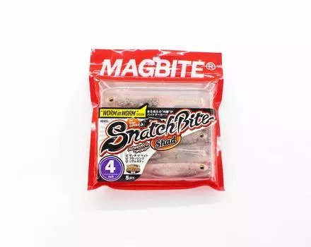 Harimitsu Magbite MBW04 Snatch Shad 4 дюйма, 5 штук в упаковке 05 (4498)