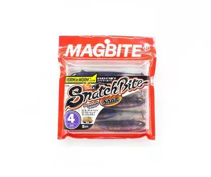 Harimitsu Magbite MBW04 Snatch Shad 4 дюйма, 5 штук в упаковке 03 (4474)